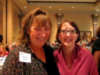 Deborah Keenan and Julia Jenson at the MN Book Awards
